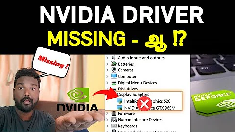 Nvidia Graphics Card Not Detected in Windows 10 and 11 | RAM Solution | Tamil