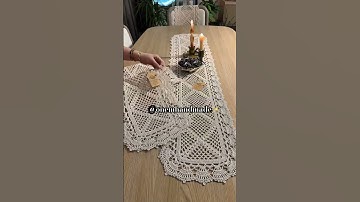 #tablerunner #crochet #çeyiz #yeni #tutorial #knitting #tutorials #diy #örgü #diycrafts