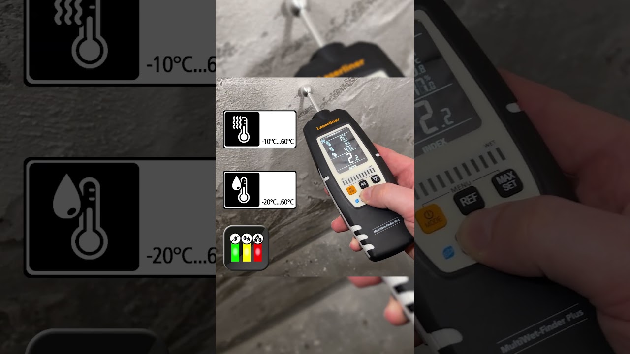 Appareils de mesure de l‘humidité - Shorts - MultiWet-Finder Plus - 082.091A