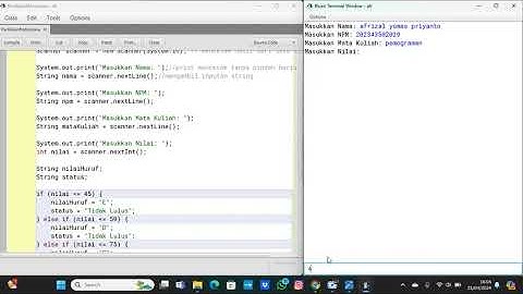 Tugas Pertemuan 7 - Pemograman 2 *) #)