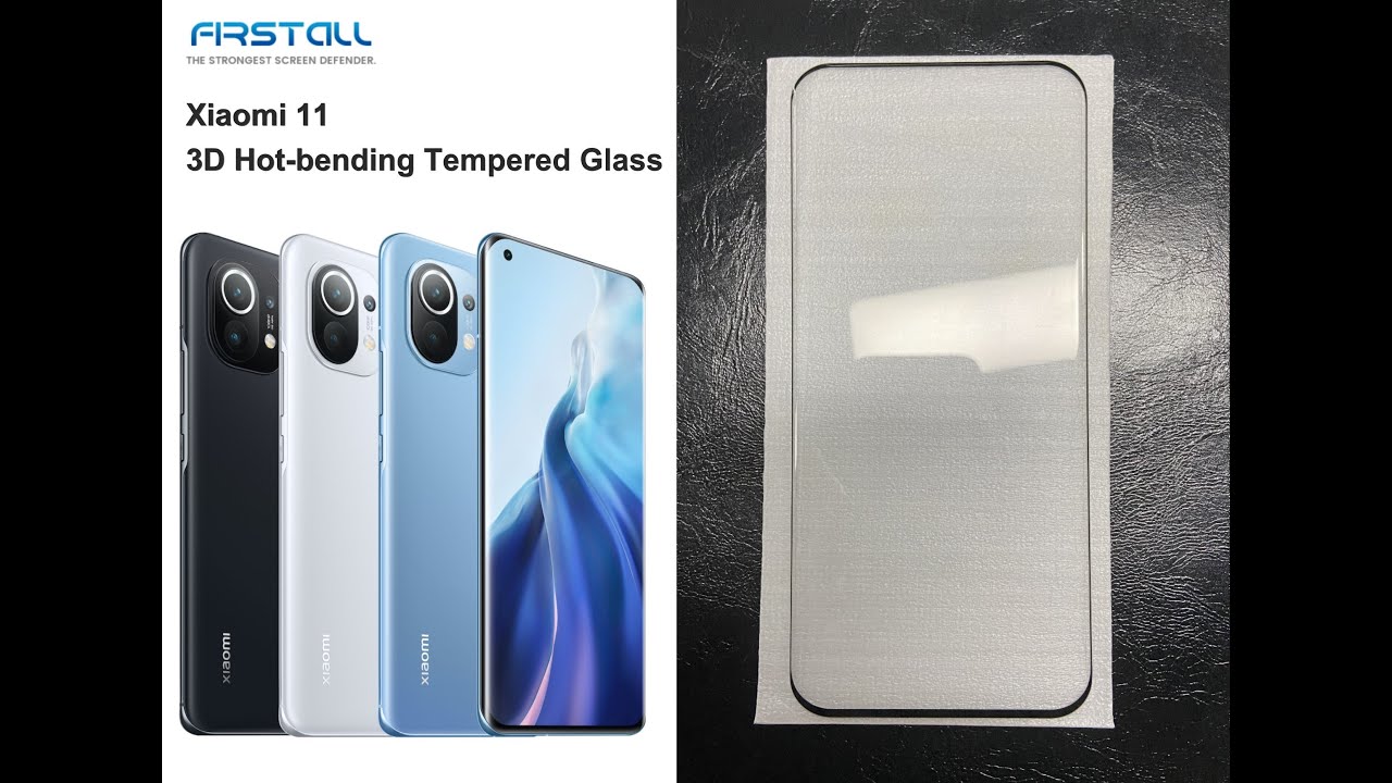 XIAOMI MI 11 Curved Tempered Glass Screen Protector(3D Hot bending)