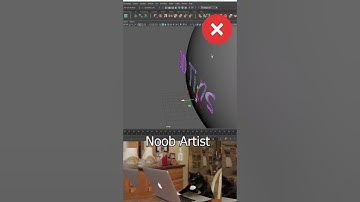 Noob Vs Pro Artist: 3D Maya Fast Conform TOOL #mayatutorial  #3dtips #shorts  #maya #blender