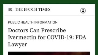 Did the FDA admit ivermectin cures COVID-19