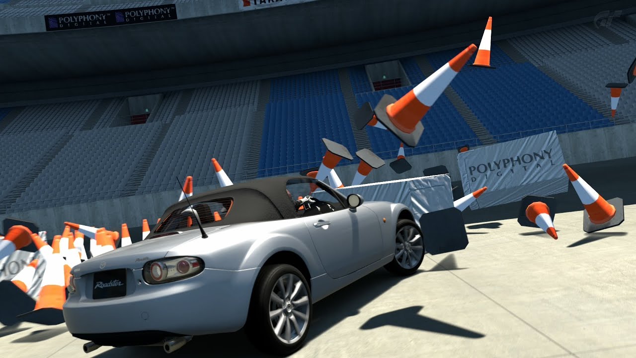 Gt6 グランツーリスモ6 パイロン チャレンジ Cone Challenge 1 Gold Youtube
