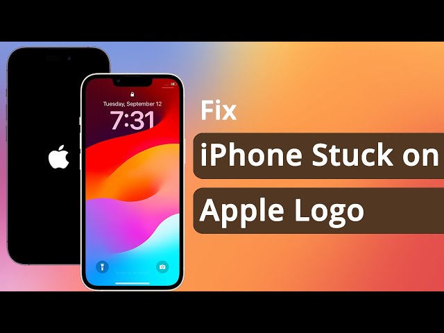動作不能Apple iPhone iPhone Stuck on Apple Logo While Updating iOS 17? 6 Ways to