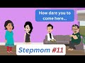 Stepmom part11  learn english through story  subtitle  improve english  animation story