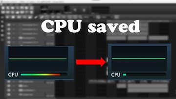 How I save CPU in LMMS