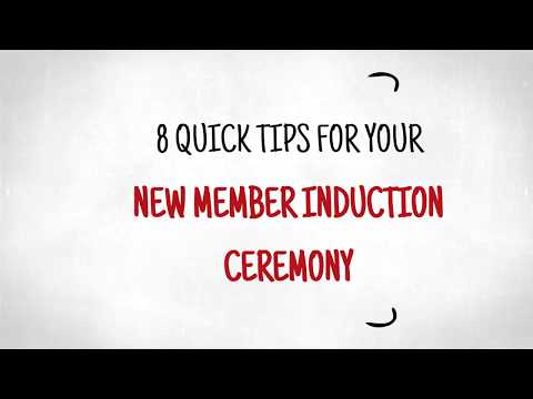 NSCS New Member Induction Ceremony FAQ