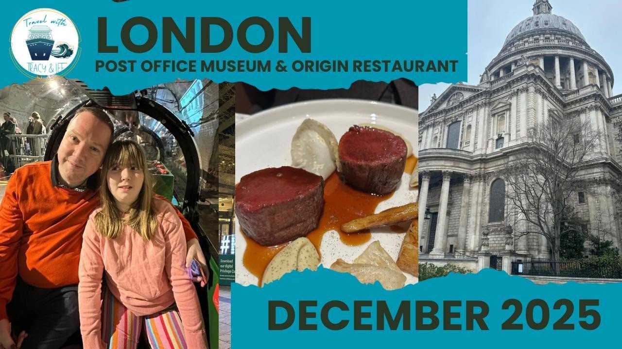 London December 2025 - Part 3 - Mail Train, St Paul's and Central London walkthrough