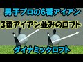 ちょっとだけゴルフ研究- 27　PGAの男子プロが、なぜ女子プロよりもはるかにダウンブローなのか？