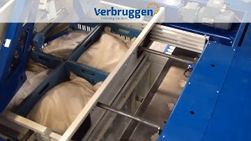Palletizing | Automatic Palletizer machine VPM-10 by Verbruggen | stacking crates