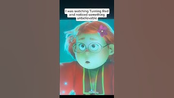 Are they similar?😱😱😱 #turningred #monstersinc #disney