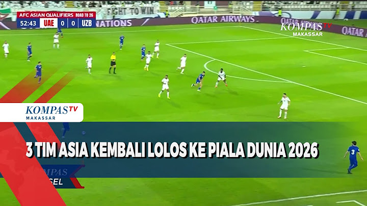 3 Tim Asia Kembali Lolos Ke Piala Dunia 2026