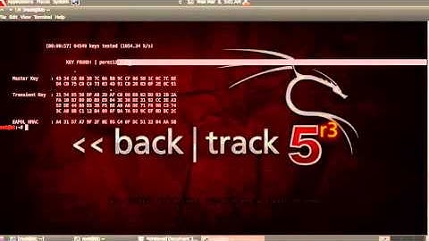 Wifi Hacking with Backtrack 5 r3 - EEL4789 FIU