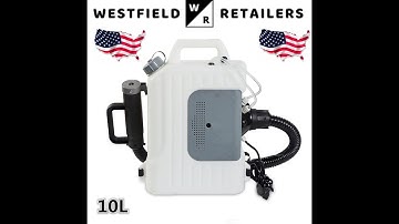 10L 1400W electric backpack ULV fogger sprayer, garden cold fogging machine and drug sprayer