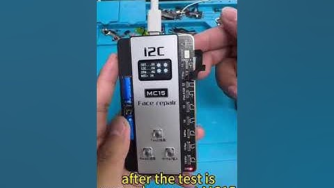 MC15 dot matrix device FA02 chip ic FACE ID repair   241018