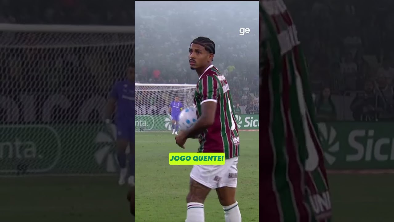 JOGO COMEÇOU PEGANDO FOGO!! | #shorts | ge.globo