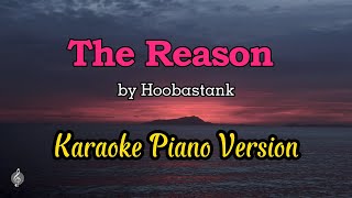 The Reason by Hoobastank - Karaoke Piano Version