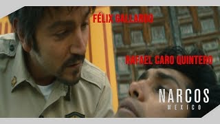 Narcos Mexico | Félix Gallardo saves Rafael Caro Quintero | S1E1