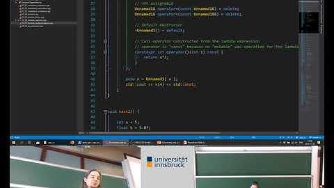 Advanced C++ Lecture 7 - Keyword Safari