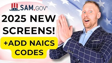 Change NAICS Codes (NEW!) in SAM.gov for Government Contractors in 2025