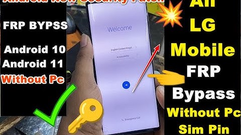 New Method LG FRP Bypass -All LG Mobile Android 10/11 Without Pc,NO Sim Pin & No Bluetooth ✅