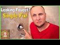 How To Fix A Leaking or Dripping Shower Head or Bathtub Faucet