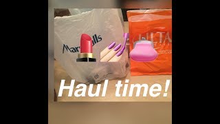 ULTA AND MARSHALLS HAUL! High end makeup