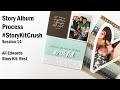 Story Album Process | #StoryKitCrush Session 14 | Ali Edwards "Rest"