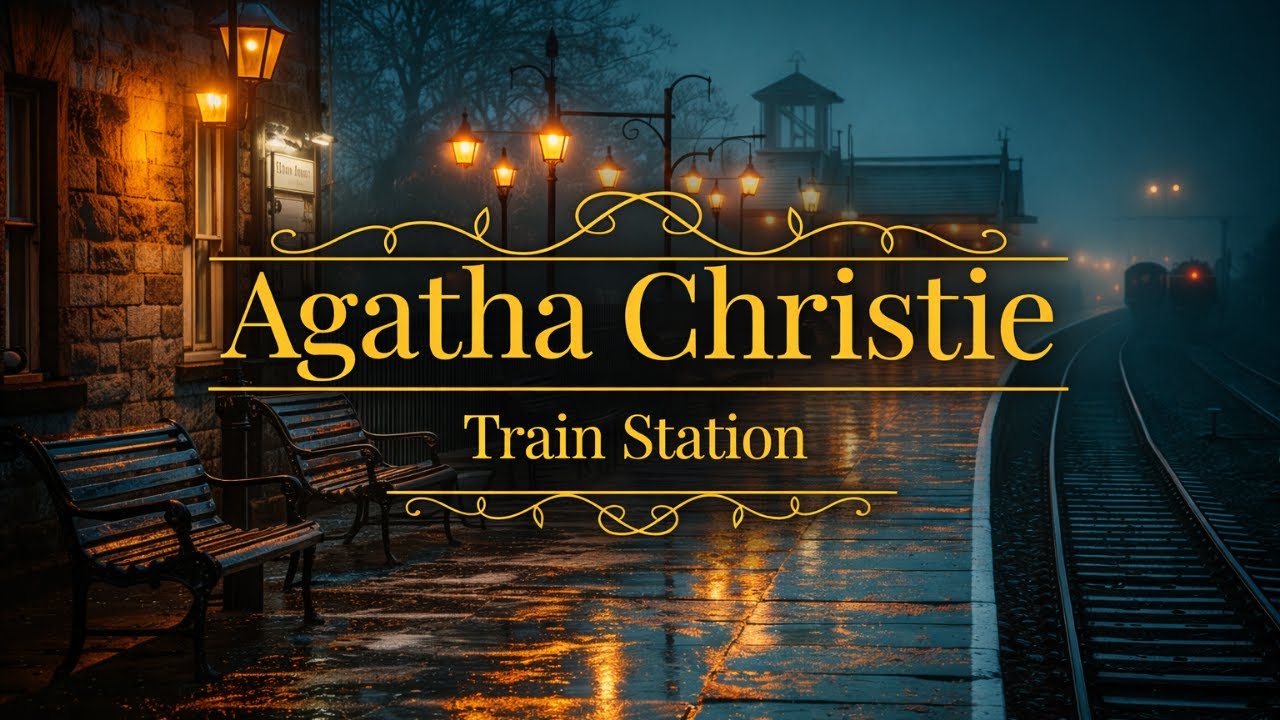 Agatha Christie–Style Victorian Murder Ambience | British Mystery Train Station
