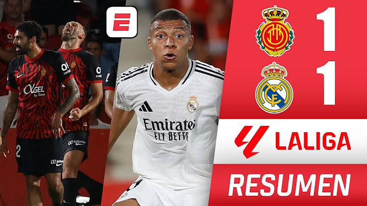 REAL MADRID, con MBAPPÉ y todas sus estrellas, no pudo pasar del empate 1-1 ante MALLORCA | La Liga