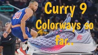 curry 9 colorways