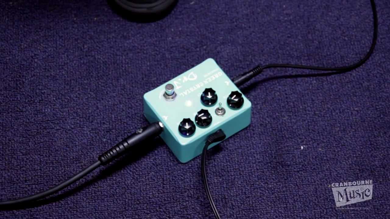 Dr J - Green Crystal Overdrive Pedal