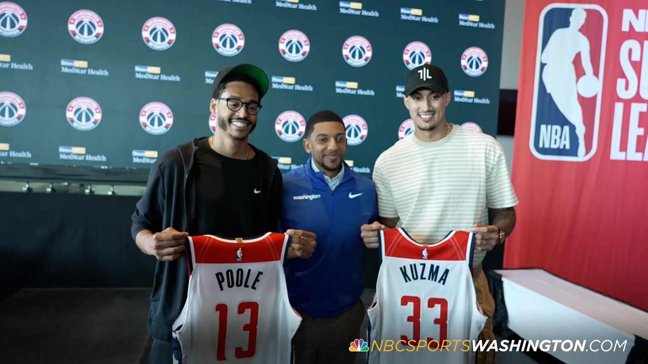 why-kyle-kuzma-jordan-poole-pairing-excites-wizards-gm-youtube