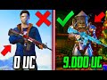 ПРОКАЧАЛ АККАУНТ НА 9000 UC В PUBG MOBILE! ПРОКАЧКА АККАУНТА на 9000 В ПУБГ МОБАЙЛ!