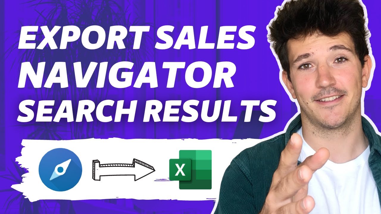 How to Export Leads from Linkedin Sales Navigator - Scrape Sales