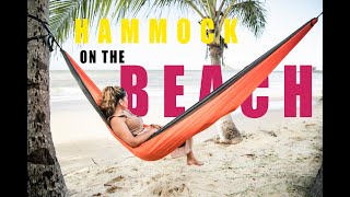 Nakie Hammock on the beach | Palm Cove Beach | Cairns to portduglas | Beach in Australia| Tevas