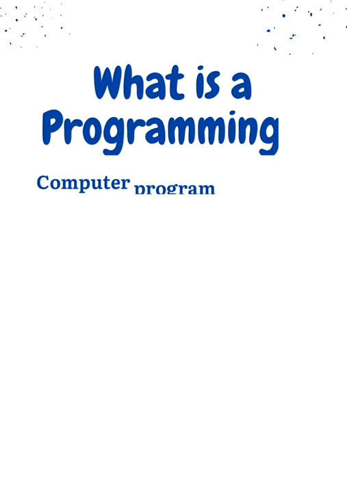 Day 5 What is Programming?🤔|| Definition of Programming #shorts # ...