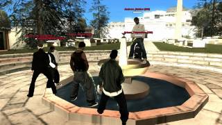[RP-GameWorld]Street 13'th Outside Boulevard Dogs vs Front Yard Ballas Gang!