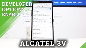 How to Activate Developer Options on ALCATEL 3V – Advanced Developer Menu