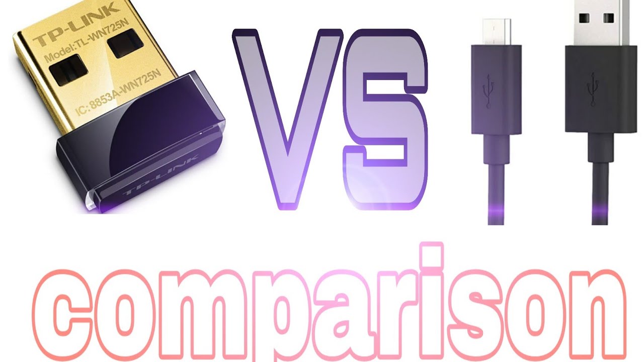 USB WIFI Adaptor VS USB Cable Internet speed test # wireless VS wired ...