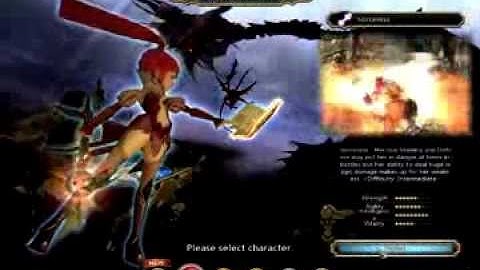 TOP MMORPG : DRAGON NEST - Character Selection & Games overview