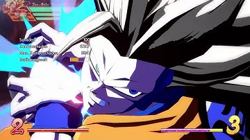 DBFZ Son Goku solo spark combo ideas