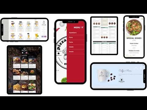 Create a contactless Restaurant MENU & QR Code in 5'