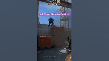1v4 Trigger Discipline Clutch | Vertigo | CS:GO | CS2 | Shorts Series #10