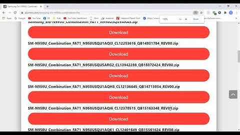 Download Samsung SM-N950U Combination File | Firmware | Flash File