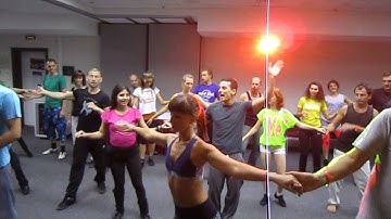 Jorge Peres & Vanessa Rodrigues Zouk Workshop at Russian Zouk Congress 2013!