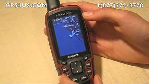 Garmin 62 series Buttons and Their Functions