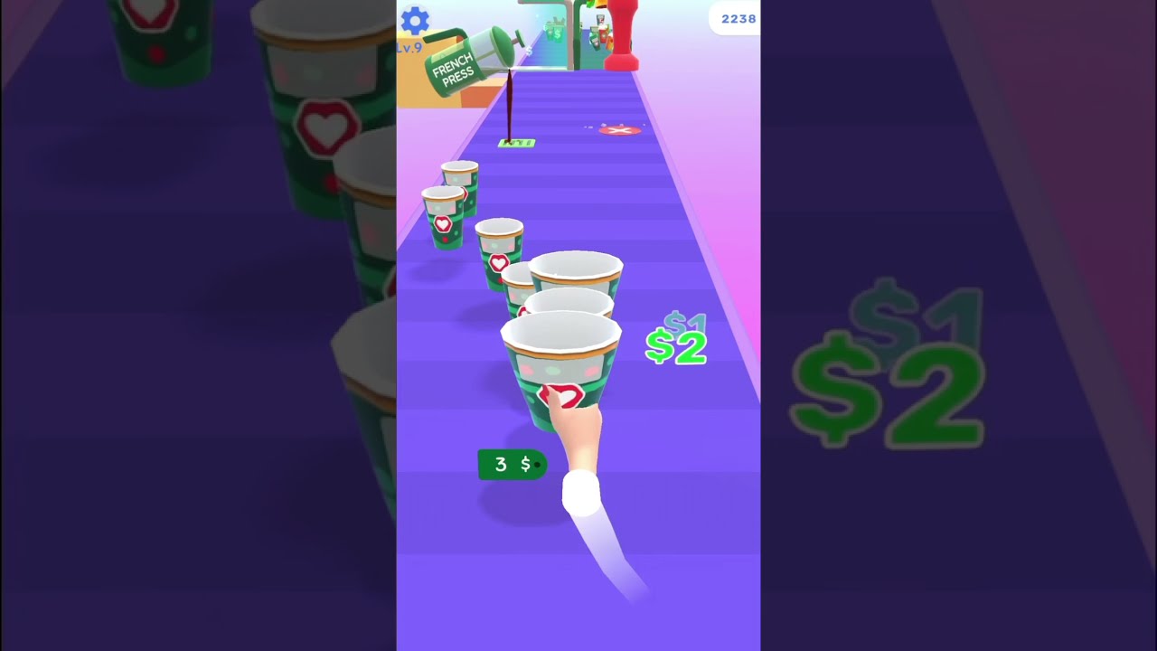 Coffee Stack New Update ios Gameplay Trailer/New Funny ios Game