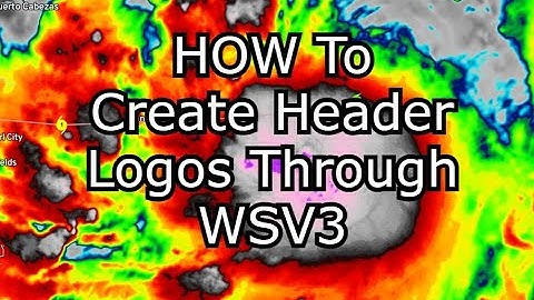 How To create Header Logos For WSV3!